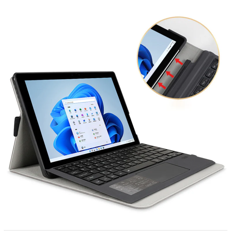 Microsoft Surface Go 1/2/3/4 Business Premium Leather Shockproof Tablet Case - Image 4