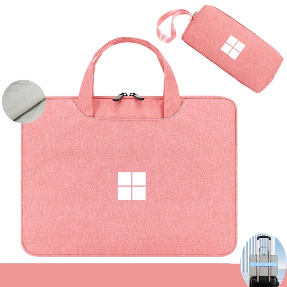 Microsoft Surface Laptop 13"/ 13.8"/15" Business Plush Shockproof Carry Sleeve / Protective Bag With Power Bank Bag - Image 7