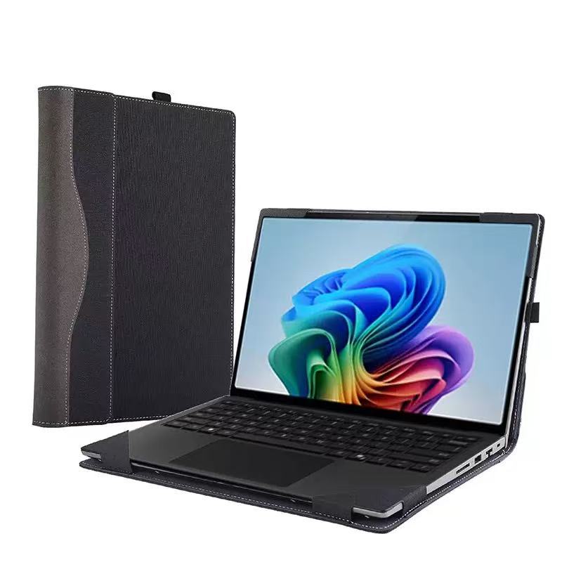 Microsoft Surface Laptop 7 13.8" - Business PU Leather Case with Shockproof Protection & Heat Dissipation