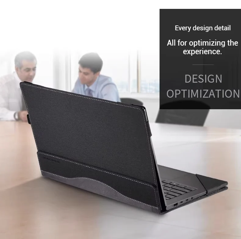 Microsoft Surface Laptop 7 13.8" - Business PU Leather Case with Shockproof Protection & Heat Dissipation - Image 5