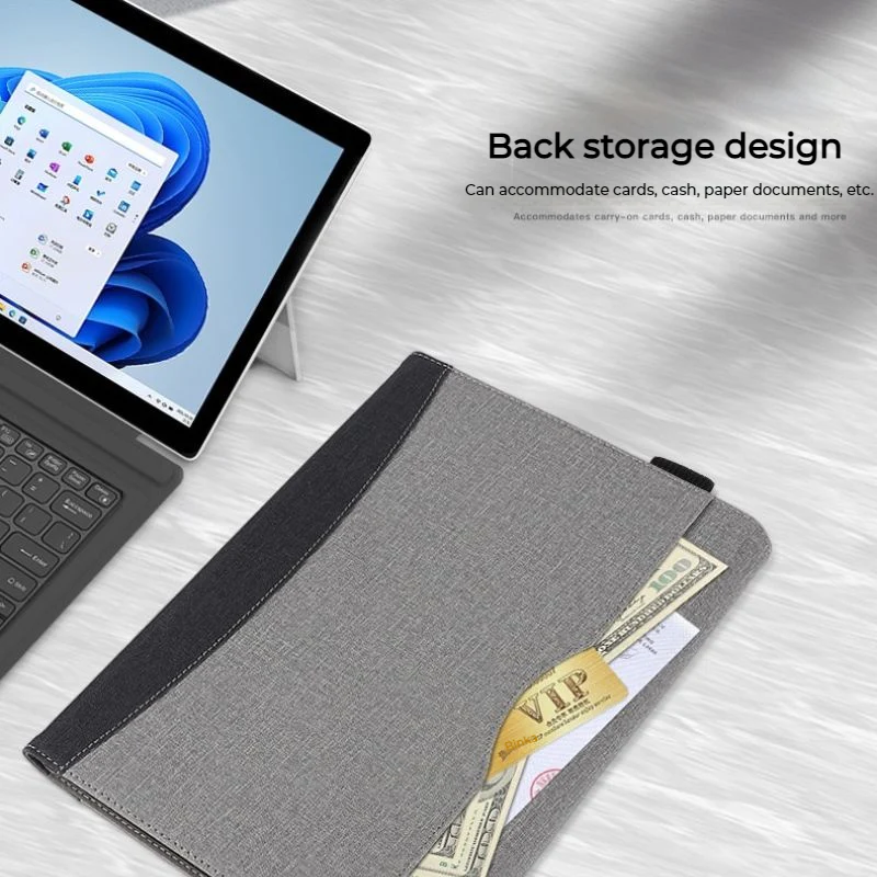 Microsoft Surface Pro 12 (2025) - PU Leather Full Protection Drop Proof Case - Image 6