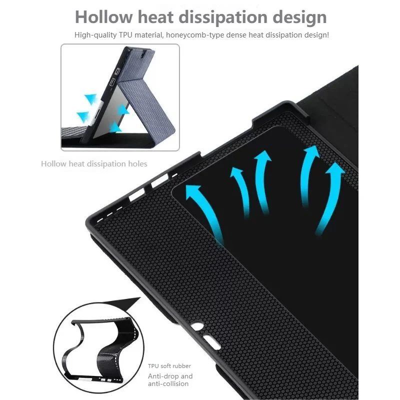 Microsoft Surface Pro 6 (1796) - Business Full Covered Shockproof Slim Tablet Case - Image 8