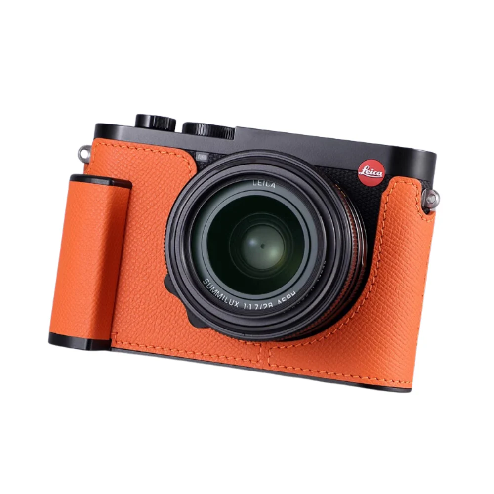 Milicase Custom Genuine Leather Case for Leica Q3 - Protective Cover, Hand Grip - Image 12