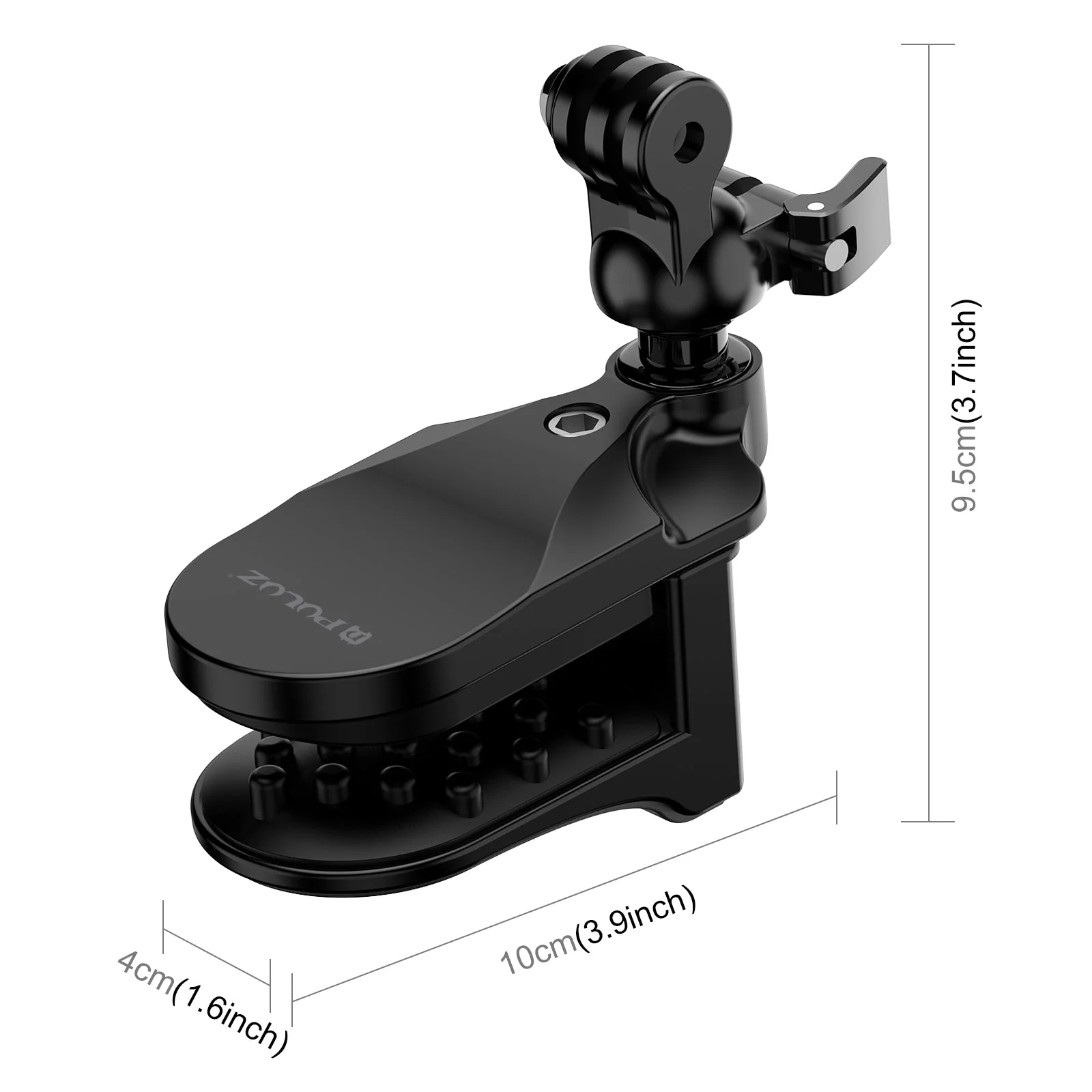 Motorcycle Helmet Chin Clamp Mount for GoPro and Other Action Cameras (Black) - Image 4