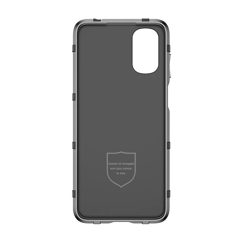 Motorola Moto E32/32S - Shield Shockproof Rugged Heavy Duty Case With 2PC 9H Glass Screen Protector - Image 4