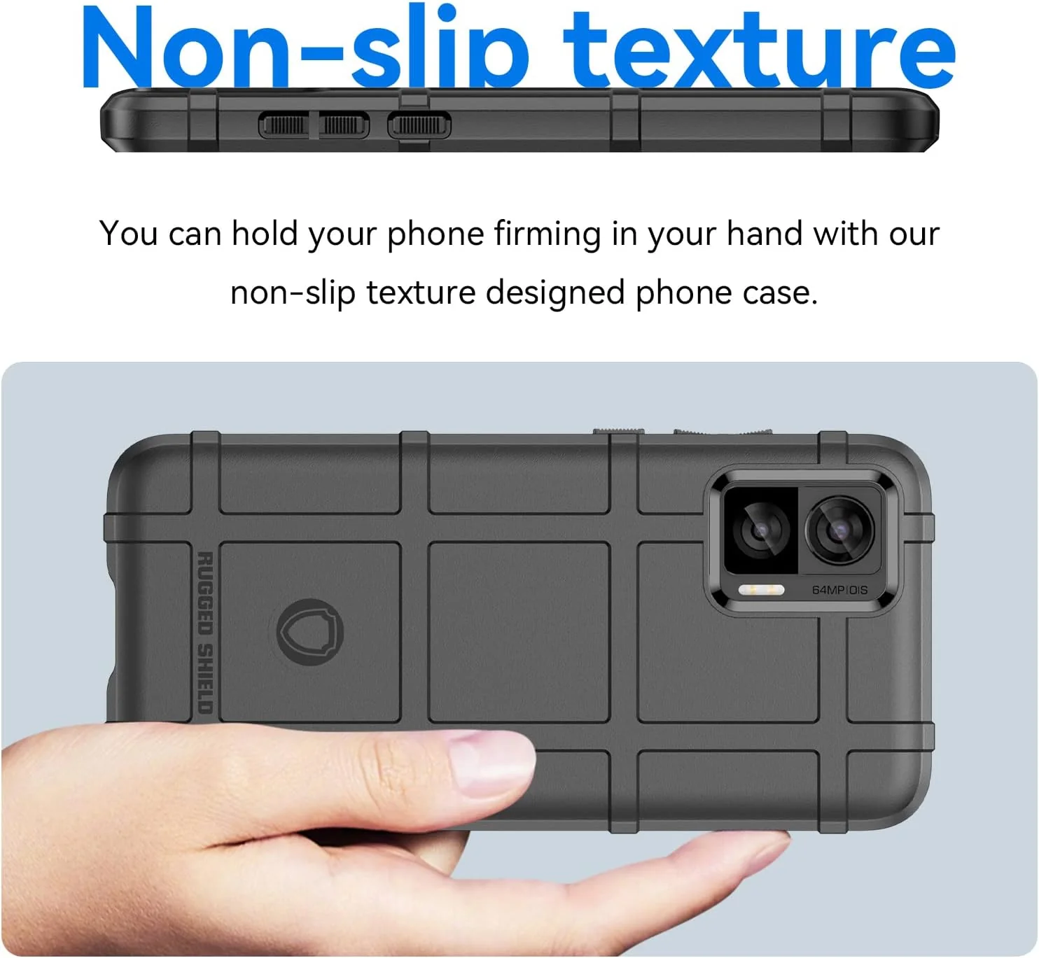 Motorola Moto Edge 30 Neo/Edge 30 Lite - Shield Shockproof Rugged Heavy Duty Case With 2PC 9H Glass Screen Protector - Image 3