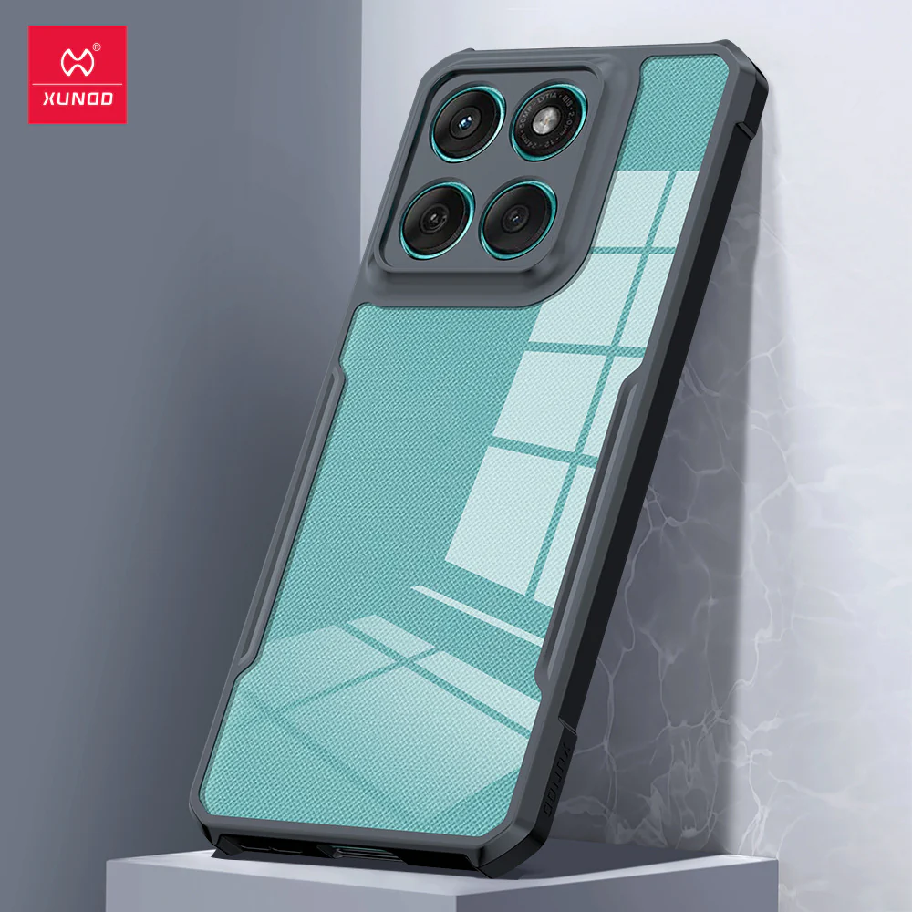 Motorola Moto Edge 60/Pro/Fusion Minimalist Clear Full-Body Shockproof Case - Image 2