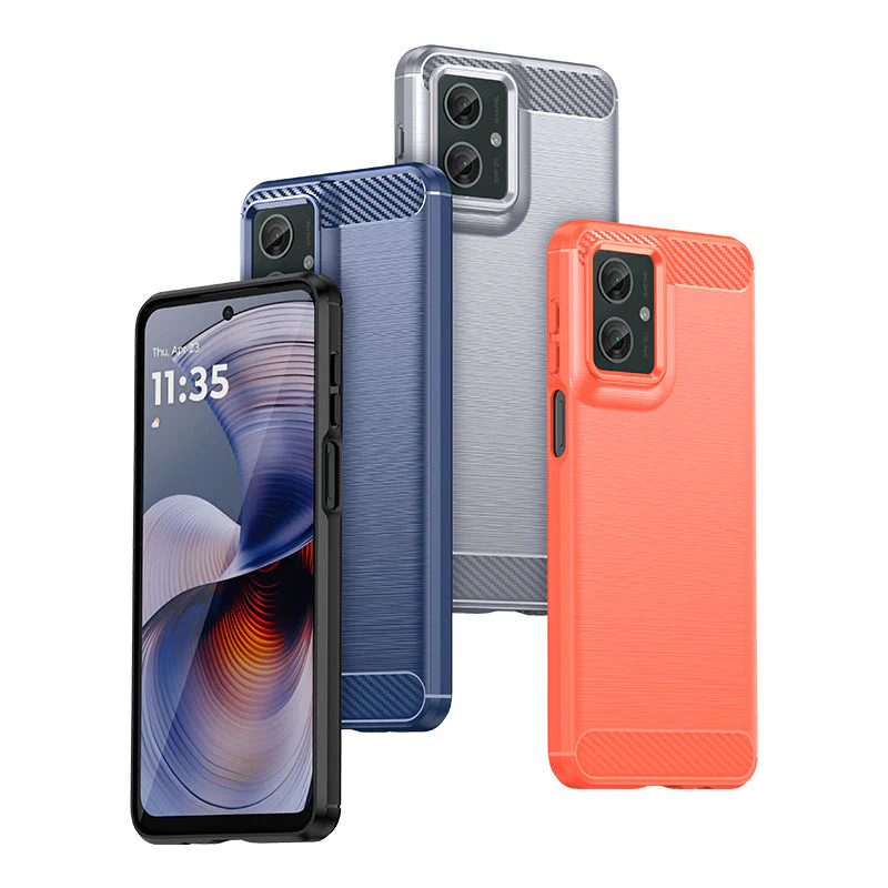 Motorola Moto G55 5G - Shield Shockproof Rugged Heavy Duty Case With 2PC 9H Glass Screen Protector - Image 2