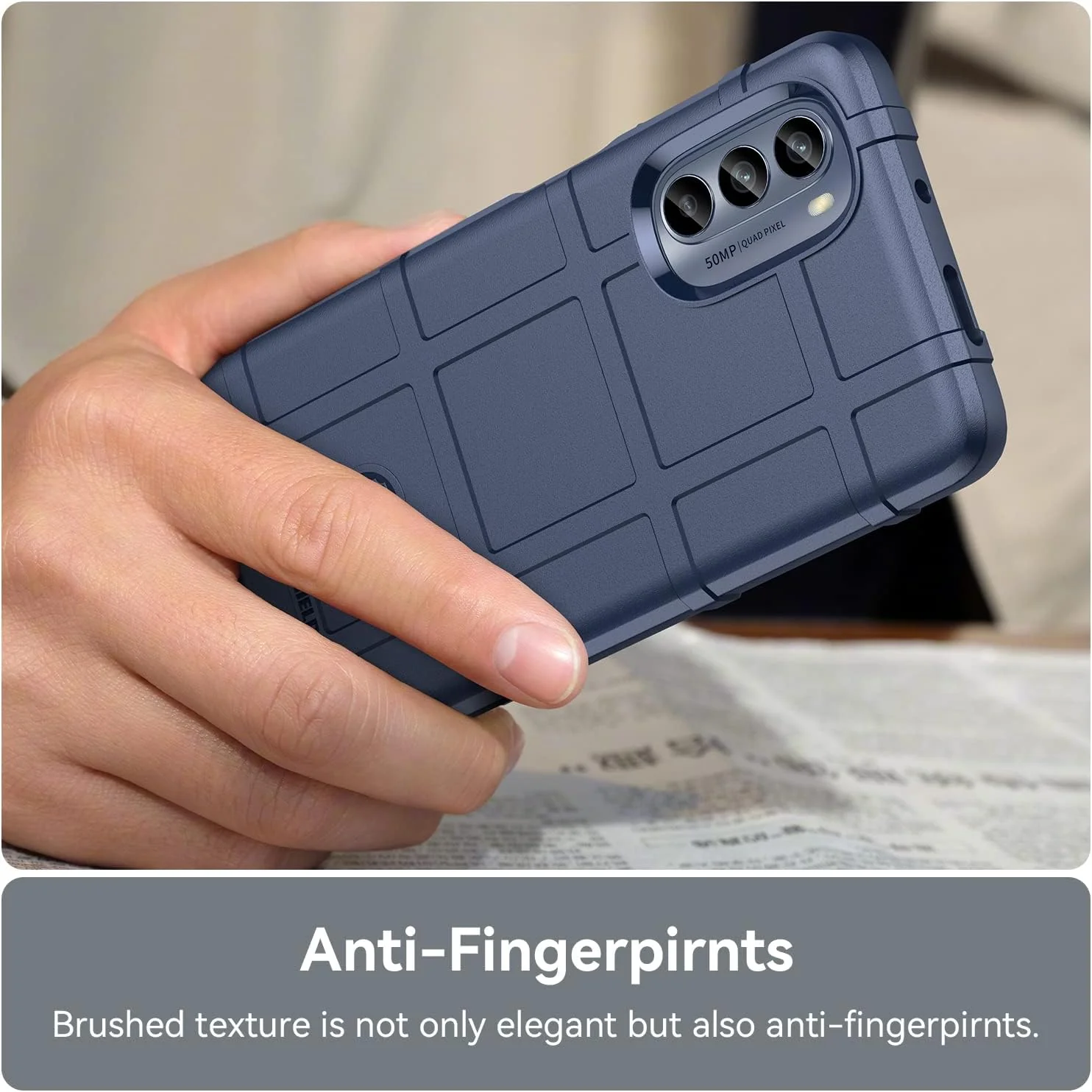 Motorola Moto G62 5G - Shield Shockproof Rugged Heavy Duty Case With 2PC 9H Glass Screen Protector - Image 3