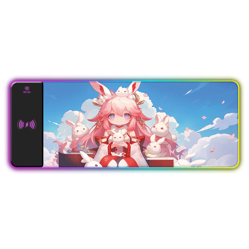 Multifunctional 15W Fast-Charging RGB Wireless Gaming Mouse Pad - Image 10