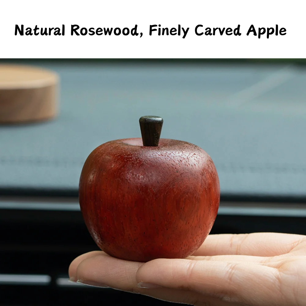 Natural Gourd Plum Blossom Pendant Walnut Wood Base Car Dashboard Ornament Handmade Carving Premium Gift - Image 7