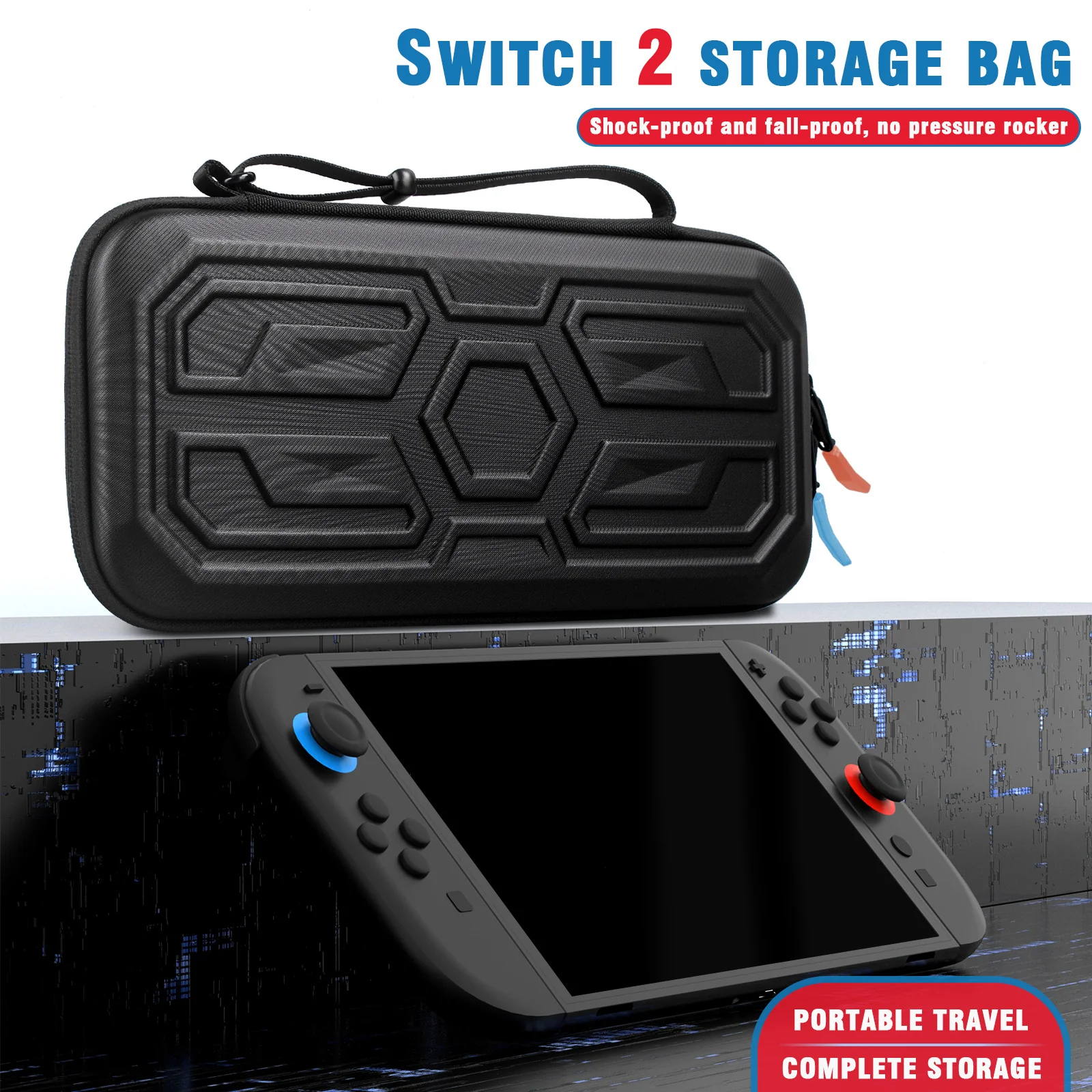 Nintendo Switch 2 (2025) All-in-one Multi-level Portable Hard Shell Storage Case - Image 2