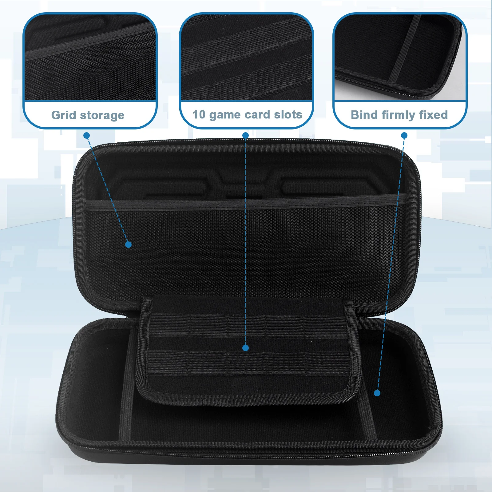 Nintendo Switch 2 (2025) All-in-one Multi-level Portable Hard Shell Storage Case - Image 5