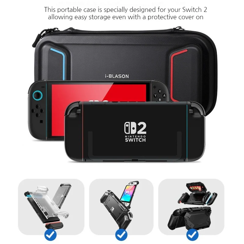 Nintendo Switch 2 (2025) i-Blason EVA Shockproof Large-Capacity Storage Case - Image 6