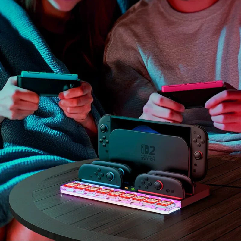 Nintendo Switch 2 (2025) - Multi-Functional Joy-Con Charging Dock with Game Card Storage - Image 5