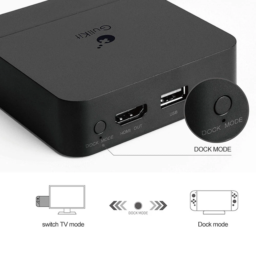 Nintendo Switch Game Console 1080P 4K HD Converter Adapter USB-C to USB-A Docking Station - Image 9