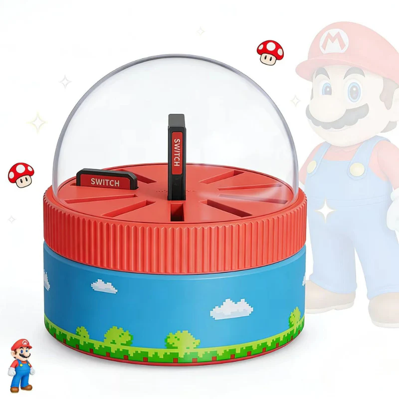 Nintendo Switch - Hagibis Rotating Game Card Storage Tower
