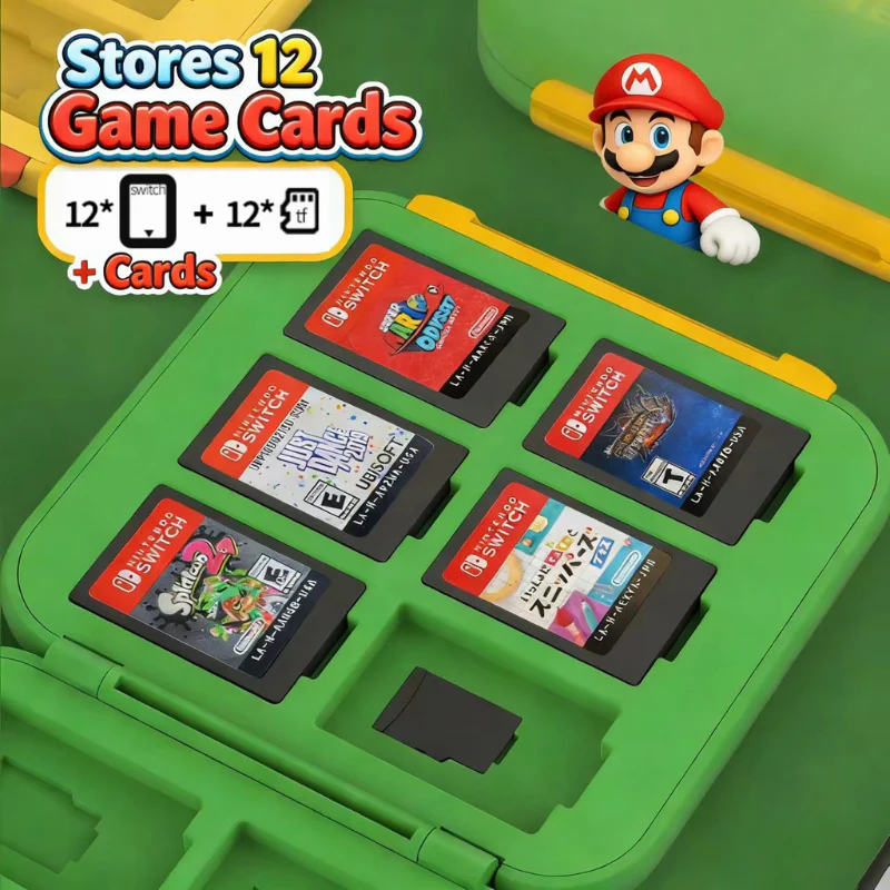 Nintendo Switch - IINE Magnetic Game Card Storage Case (12-Slot) - Image 5