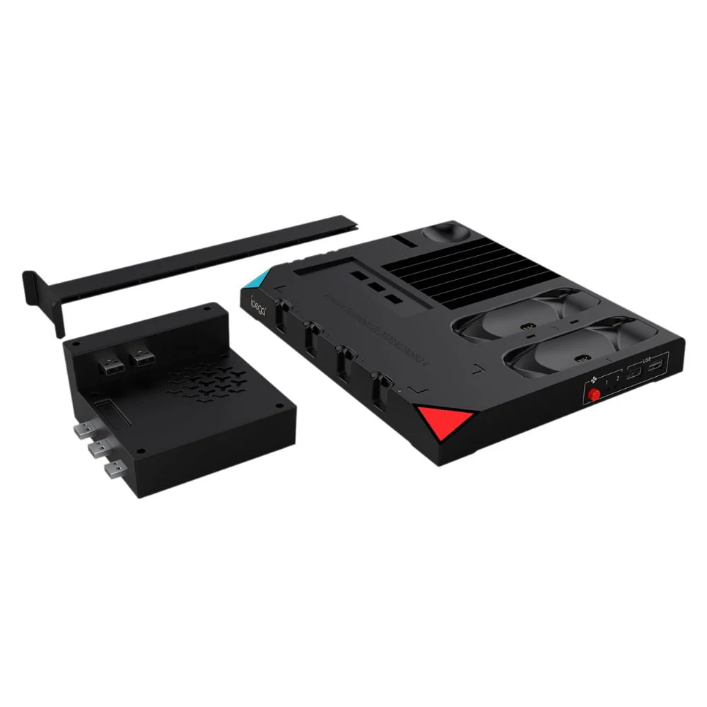 Nintendo Switch Joy-Con 9 in 1 Multi-function Vertical Game Controller Charging Station Dock with Headset/Game Card Stand - Image 4