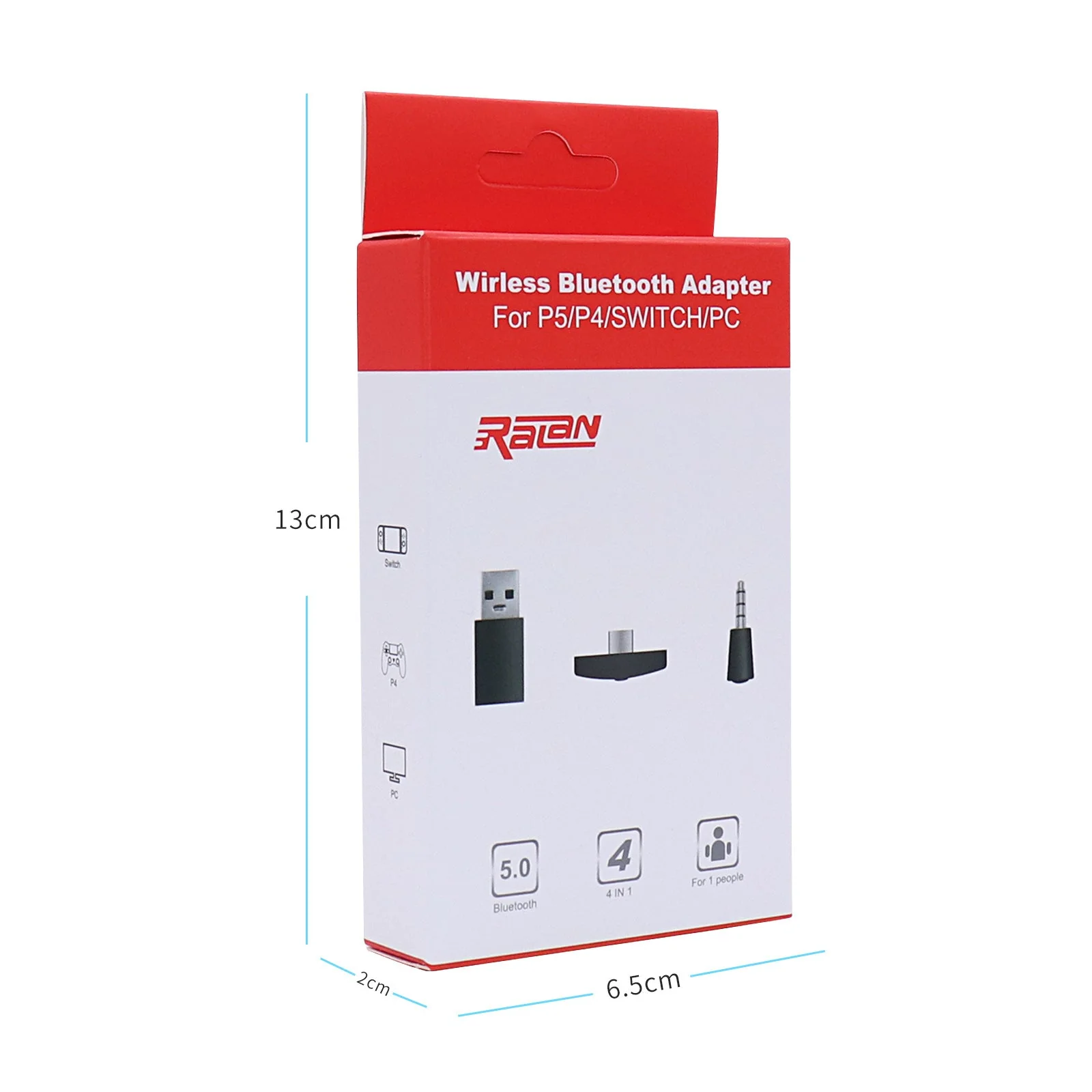 Nintendo Switch Lite PS4 PS5 PC Phone Audio Bluetooth 5.0 Adapter Converter Bluetooth Speaker Headset Earphone