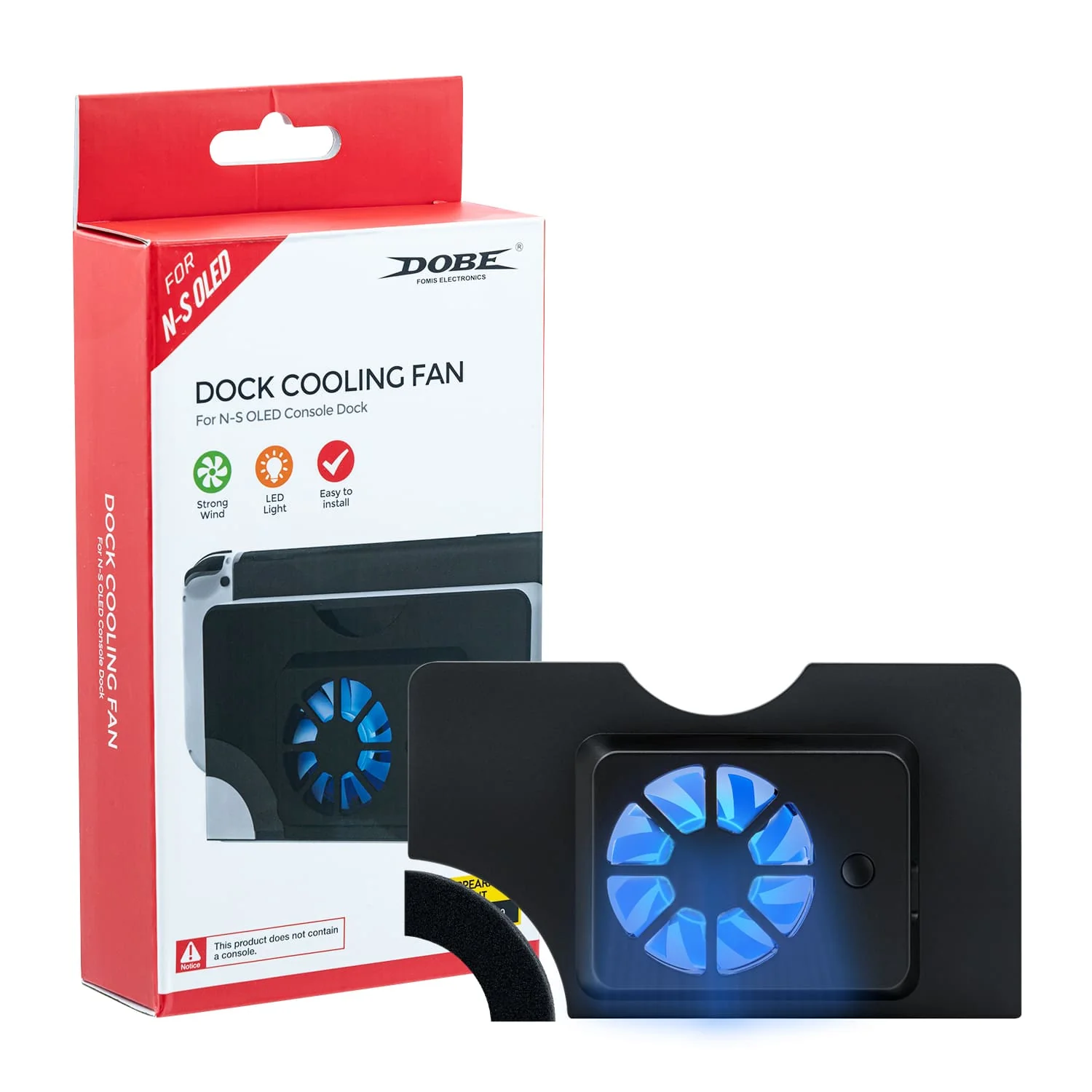 Nintendo Switch OLED Dock Cooling Fan Stand
