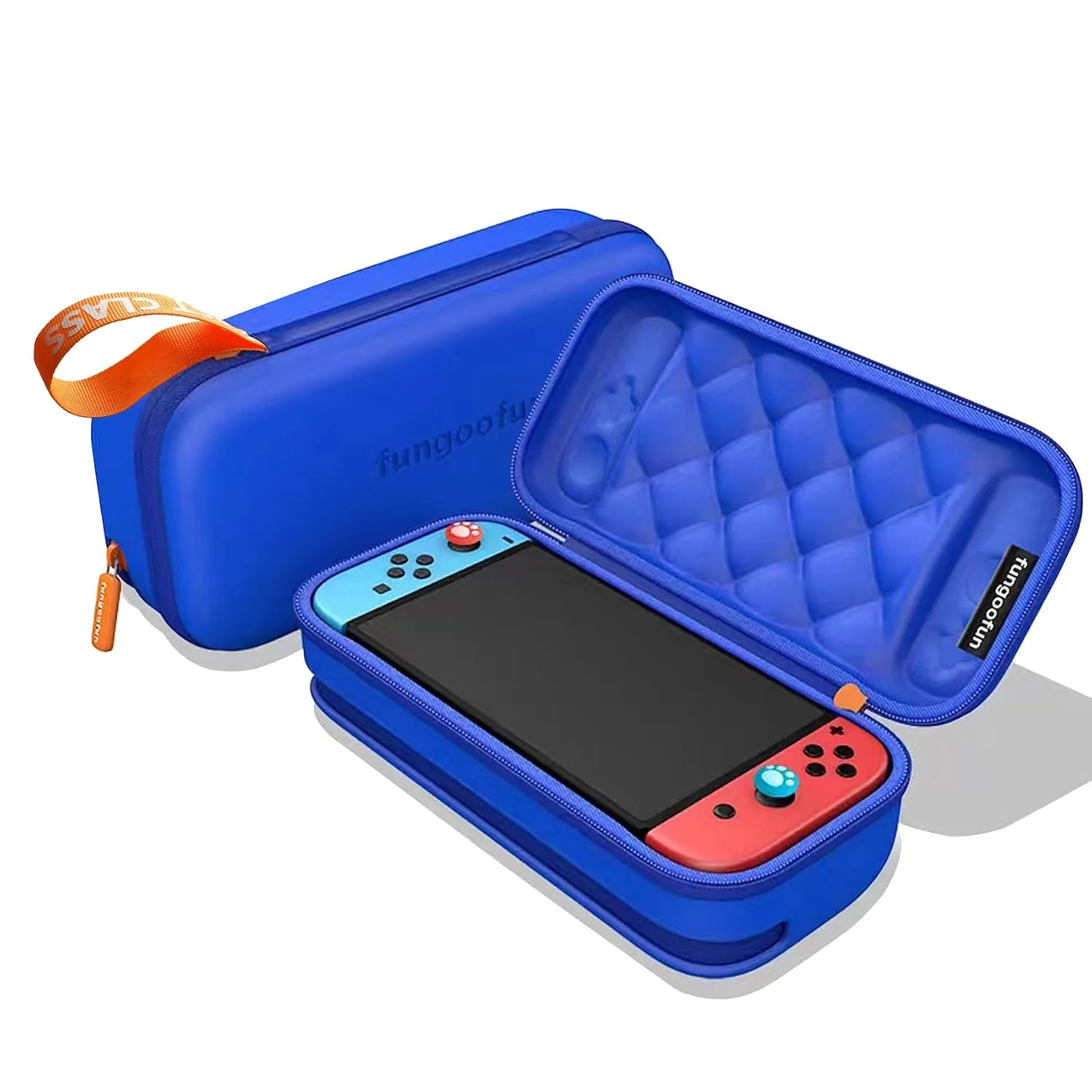 Nintendo Switch OLED & Lite - Fungoofun Shockproof Travel Shell Pouch Storage Hard Bag - Image 7