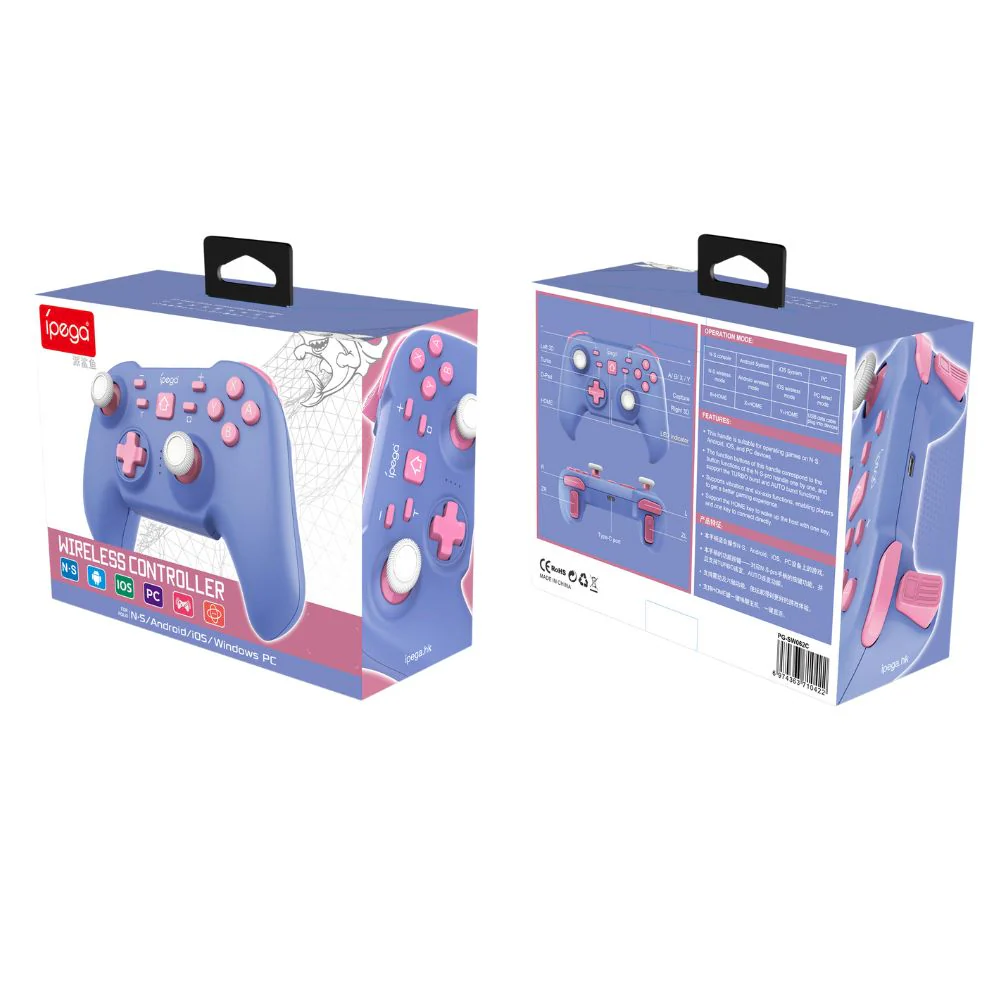 Nintendo Switch/PC/Android/IOS Universal Wireless Handle Controller Gaming Joystick Bluetooth Bull Demon Gamepad - Image 2