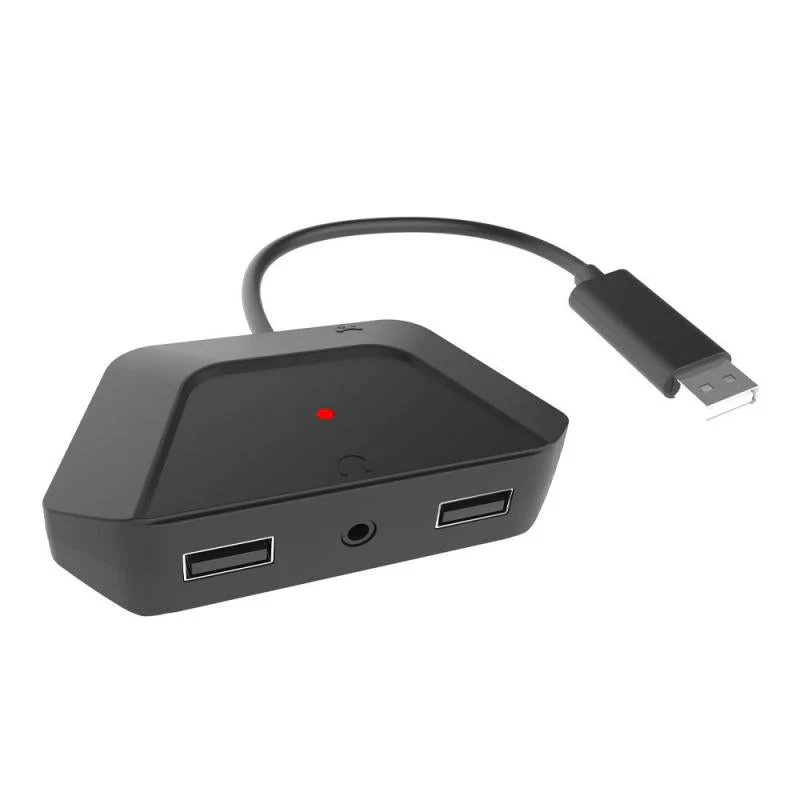 Nintendo Switch/PS3/PS4/Xbox Multifunctional Keyboard and Mouse Converter Adapter with 3.5mm Audio Headset