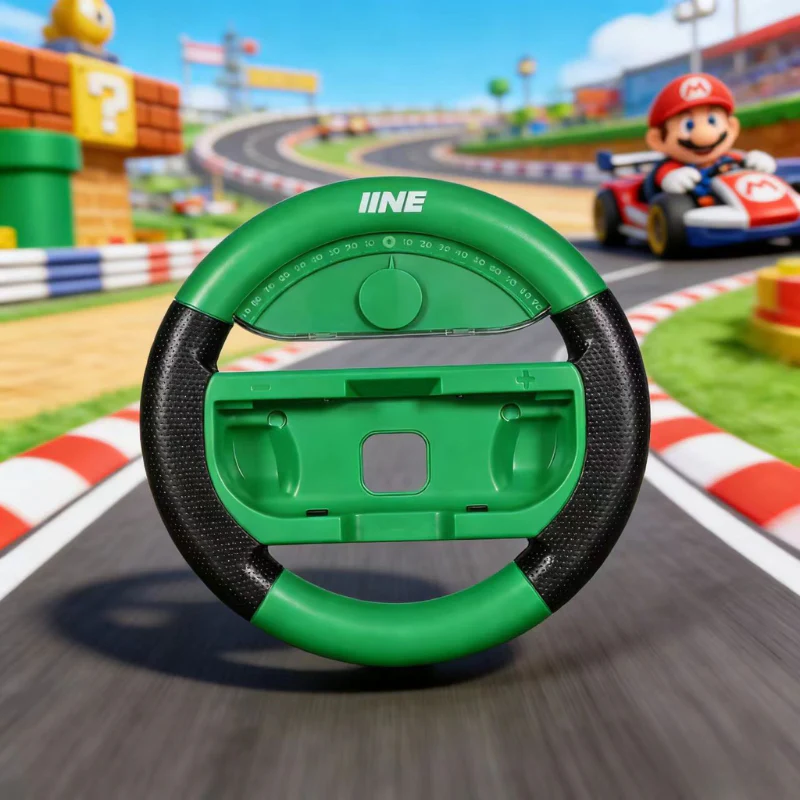 Nintendo Switch/Switch OLED - IINE Mario Steering Wheel Grips (1 Pair) - Image 6