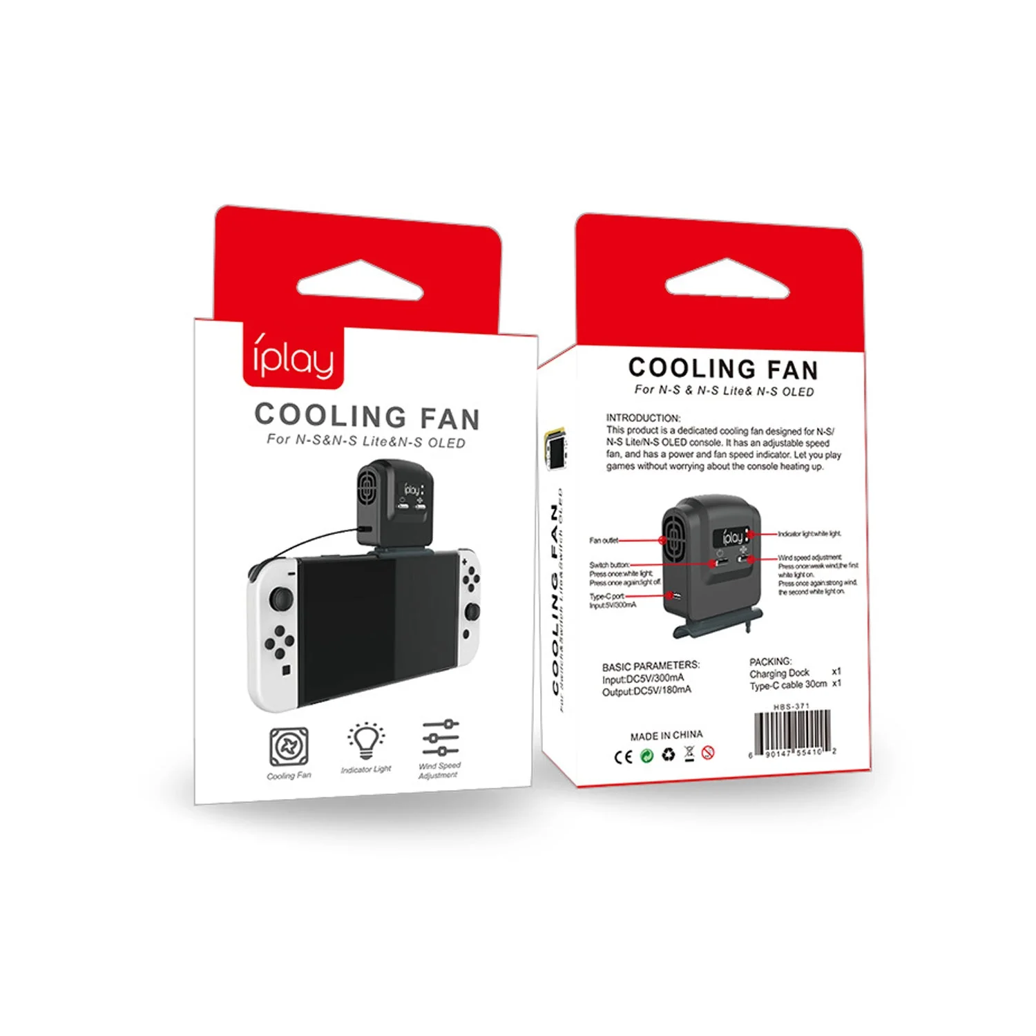 Nintendo Switch/Switch OLED/Switch Lite Console Universal Cooling Fan