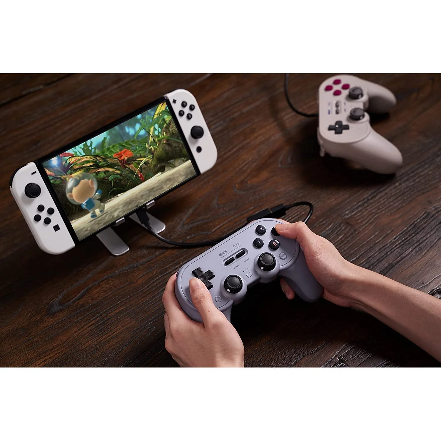 Nintendo Switch/Switch OLED/Switch Lite/PC Windows 8BitDo Pro 2 Classic Wired Controller - Image 8