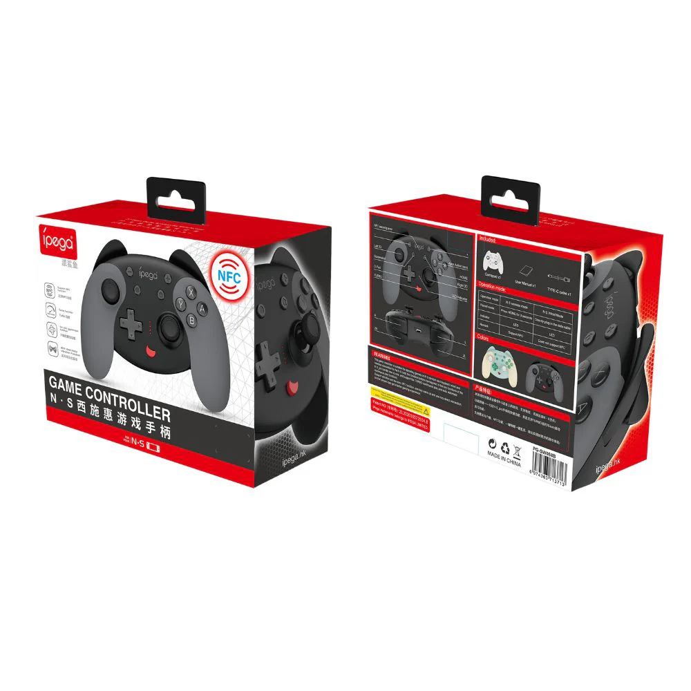 Nintendo Switch Wireless Game Controller Bluetooth Joystick with Six-axis Gyroscope NFC Vibration - Image 9