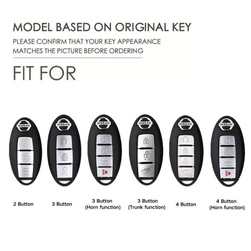 Nissan Handcrafted Genuine Leather Car Key Fob Case Cover For Pathfinder, Murano, Micra, Altima, Sentra, Note, Juke, Armada, Qashqai - Image 10