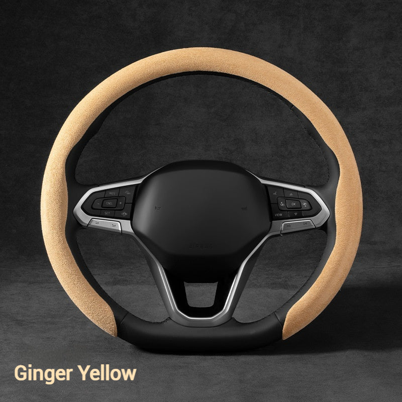 Honda Suede Car Steering Wheel Covers For Civic, Accord, CR-V, Vezel, XR-V, Avancier, Breeze, Integra, Jade - Image 12