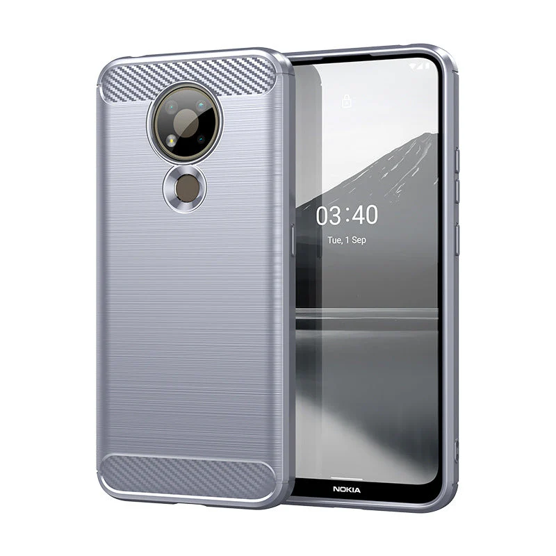 Nokia 3.4 - Shield Shockproof Rugged Heavy Duty Case With 2PC 9H Tempered Glass Screen Protector - Image 7