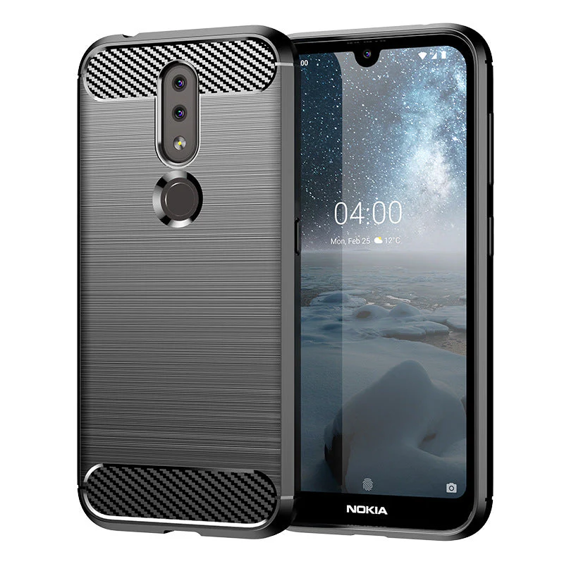 Nokia 4.2 - Shield Shockproof Rugged Heavy Duty Case With 2PC 9H Tempered Glass Screen Protector - Image 7