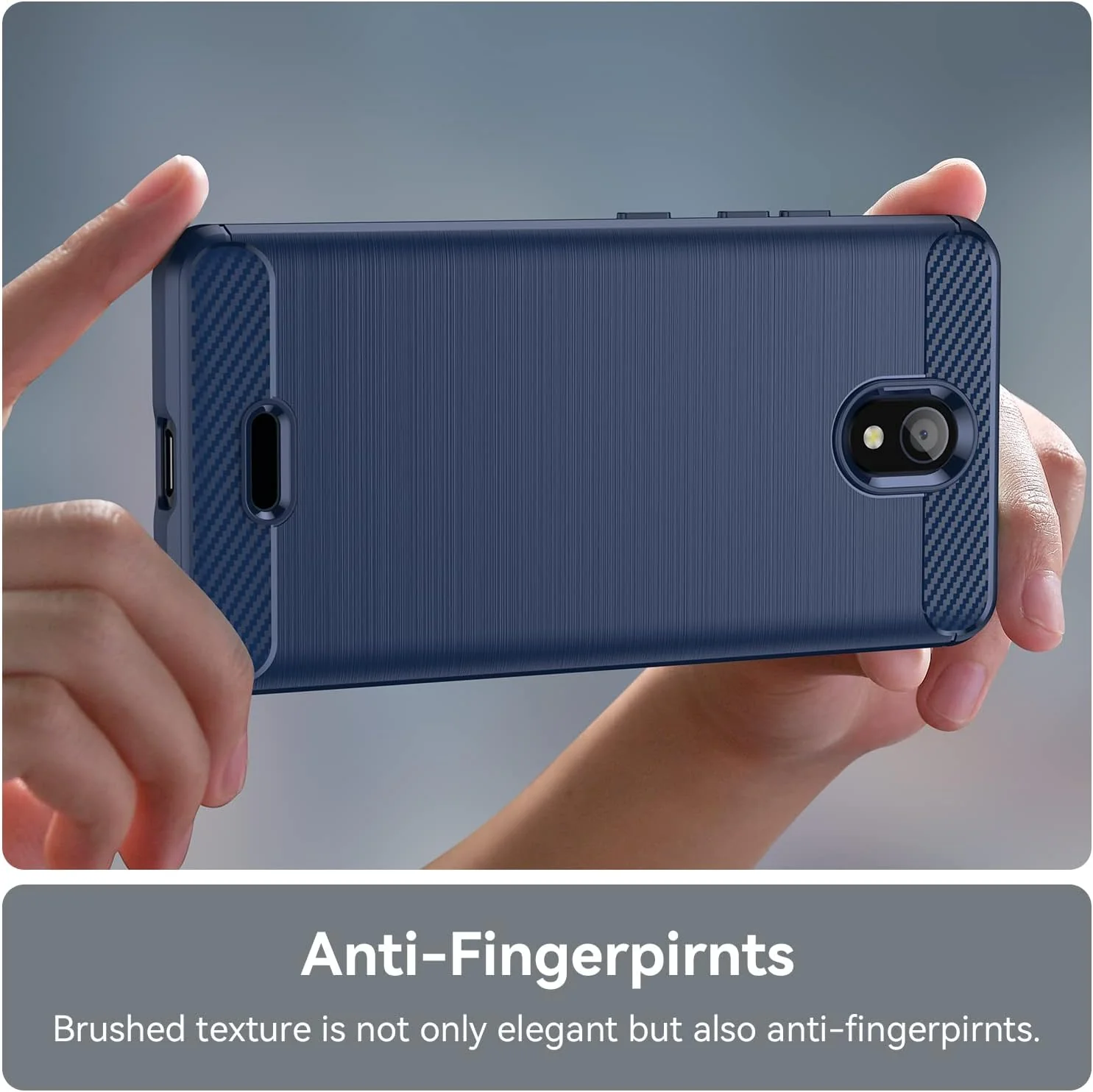 Nokia C100 - Shield Shockproof Rugged Heavy Duty Case With 2PC 9H Tempered Glass Screen Protector - Image 7