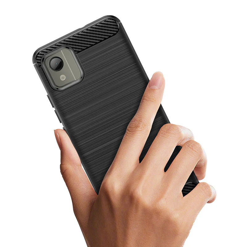 Nokia C110 - Shield Shockproof Rugged Heavy Duty Case With 2PC 9H Tempered Glass Screen Protector - Image 4