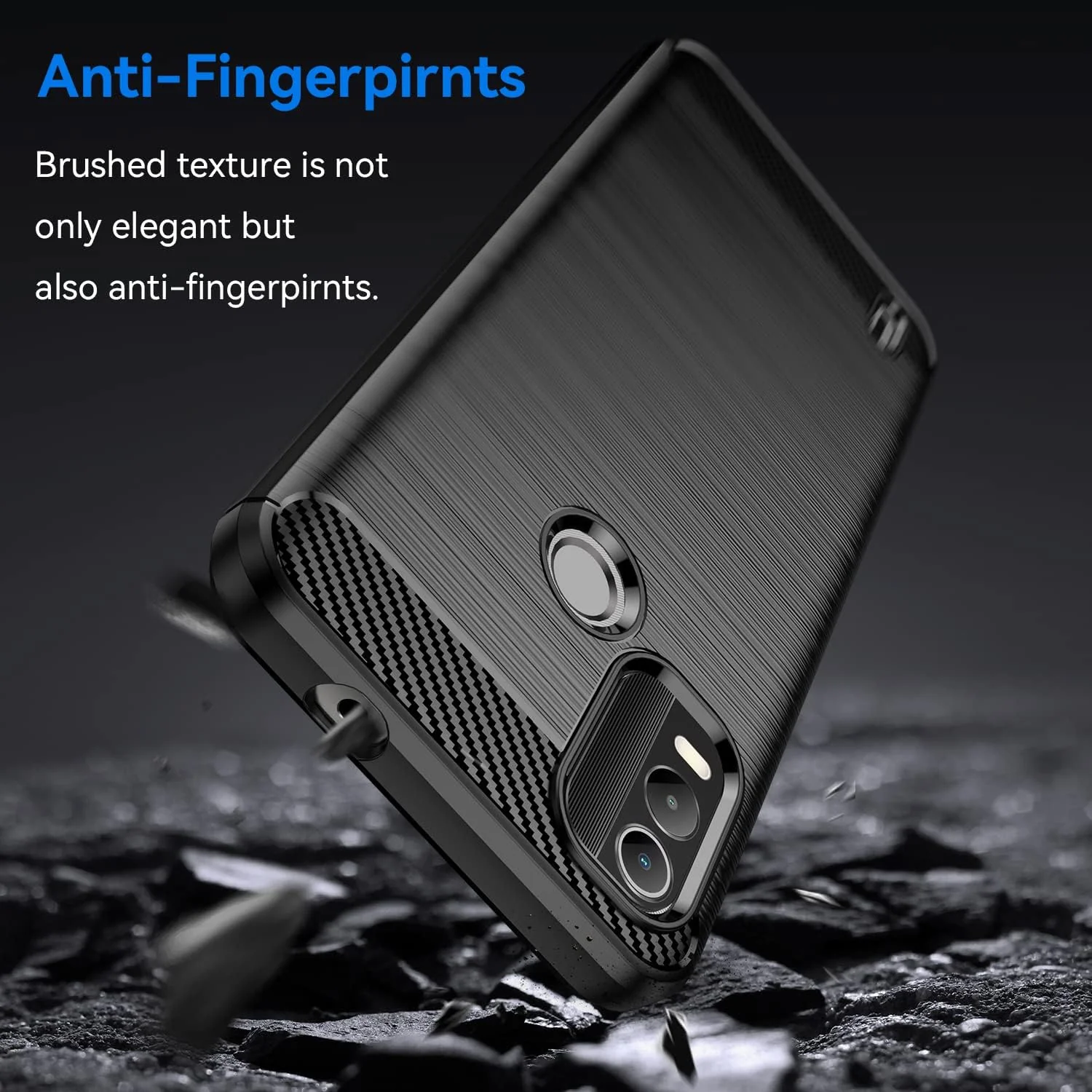 Nokia C21 Plus - Shield Shockproof Rugged Heavy Duty Case With 2PC 9H Tempered Glass Screen Protector - Image 5
