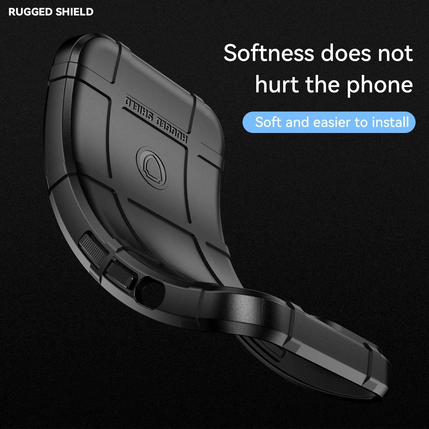 Nokia C3 - Shield Shockproof Rugged Heavy Duty Case With 2PC 9H Tempered Glass Screen Protector - Image 8