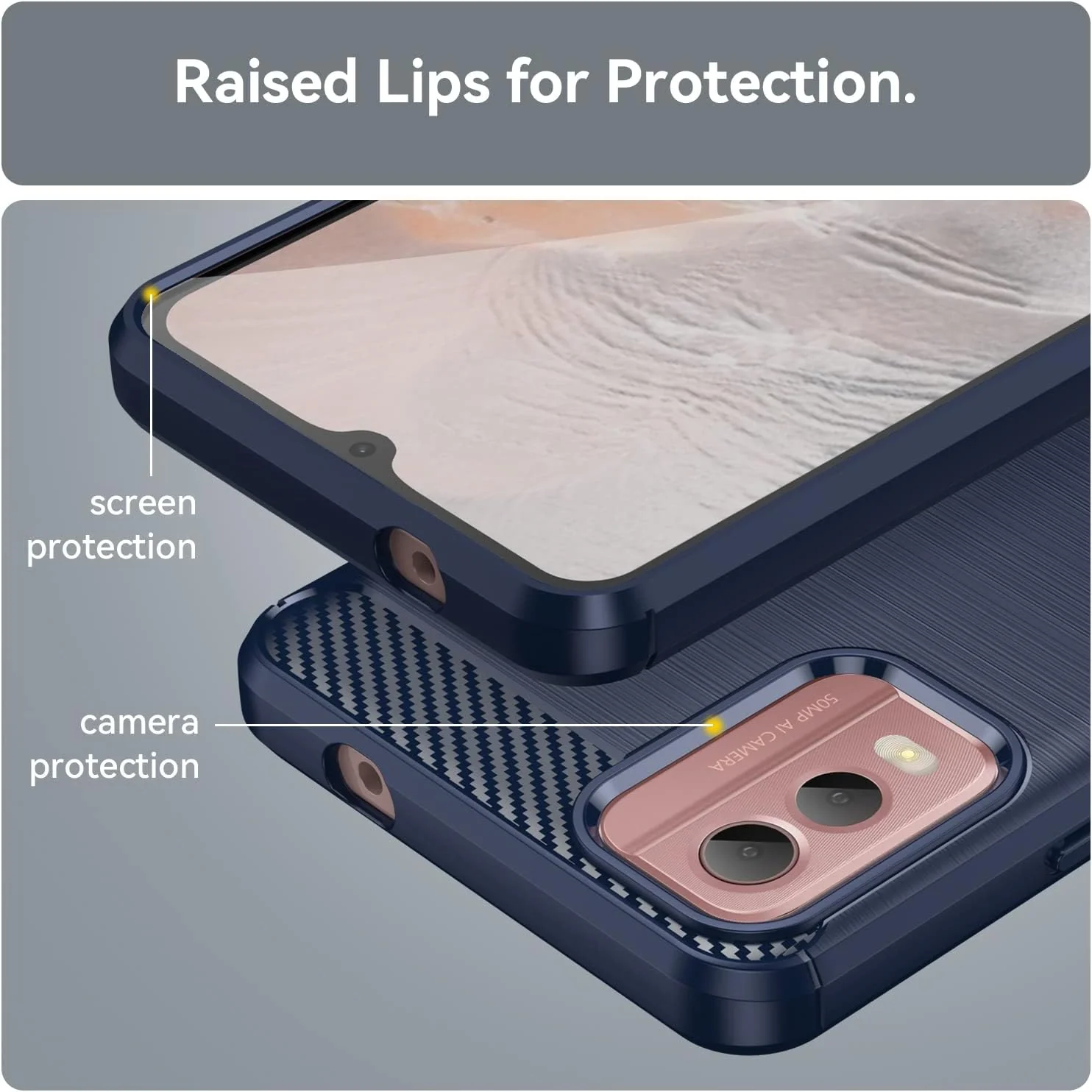 Nokia C32 - Shield Shockproof Rugged Heavy Duty Case - Image 7