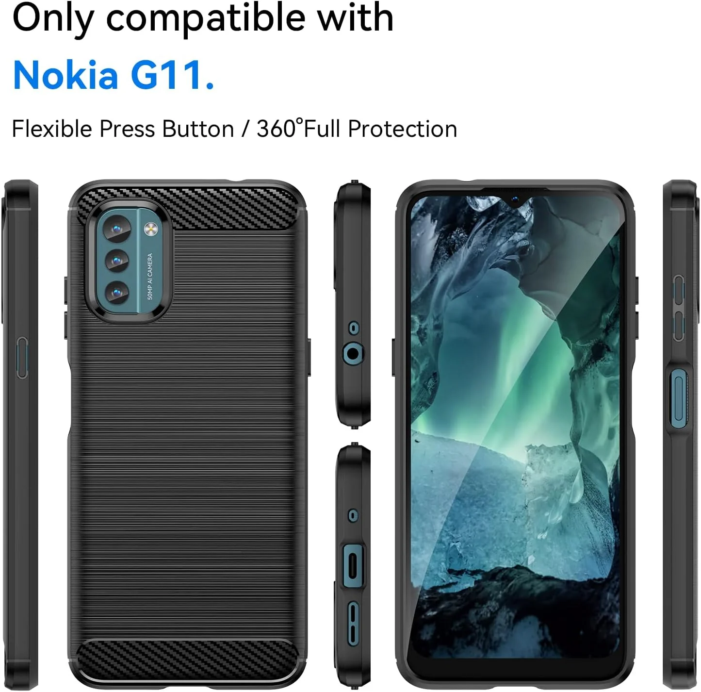 Nokia G21/G11 - Shield Shockproof Rugged Heavy Duty Case - Image 7