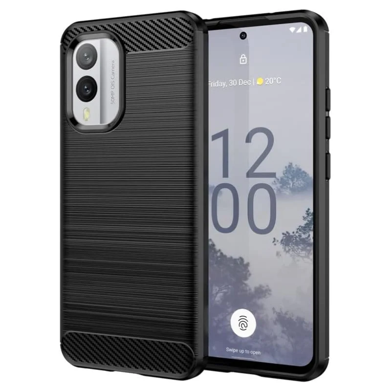 Nokia X30 5G - Shield Shockproof Rugged Heavy Duty Case With 2PC 9H Glass Screen Protector