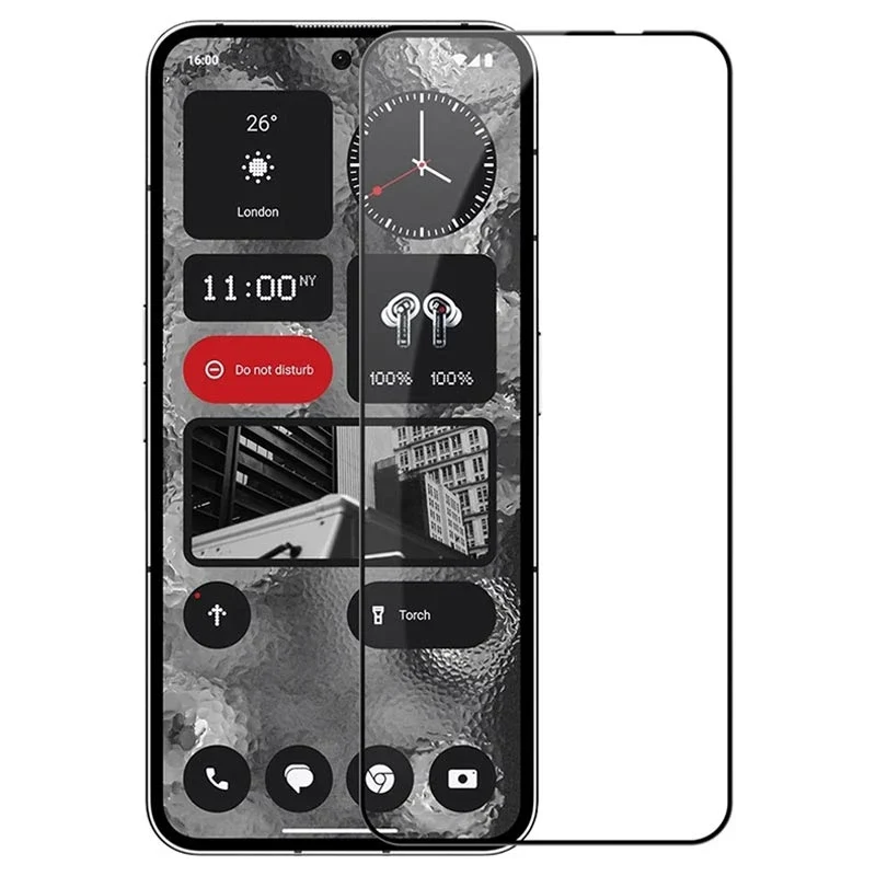 Nothing Phone (2a) - Full Covered 9H Tempered Glass Screen Protector