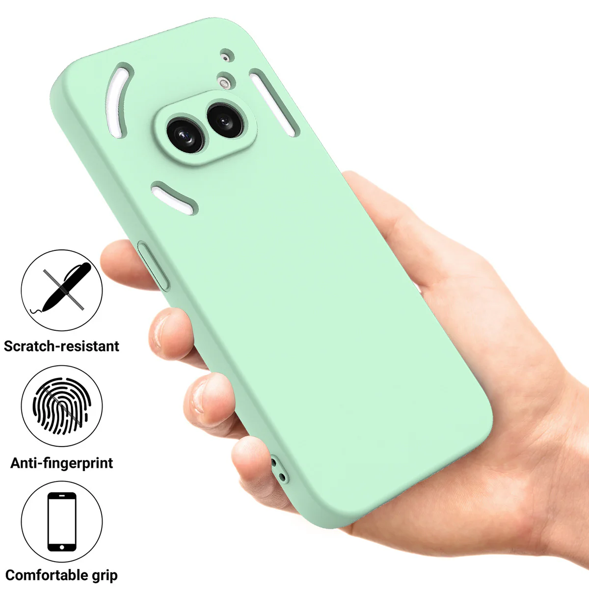 Nothing CMF Phone 1 Liquid Silicone Anti-drop Dirt-resistant Essentials Series Case - Image 10