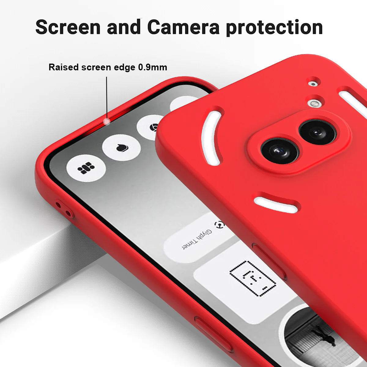 Nothing CMF Phone 1 Liquid Silicone Anti-drop Dirt-resistant Essentials Series Case - Image 5