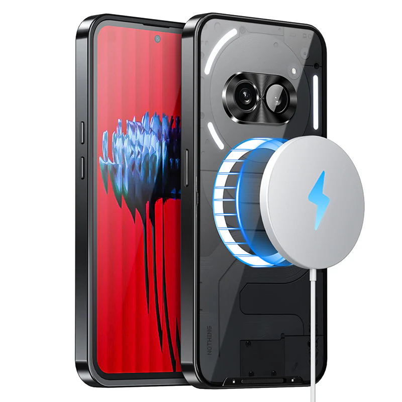 Nothing Phone 2A/Plus Metal Frame Matte Back Magic Shield Essentials Series case - Image 2