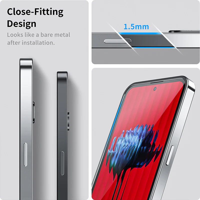 Nothing Phone 2A/Plus Metal Frame Matte Back Magic Shield Essentials Series case - Image 5