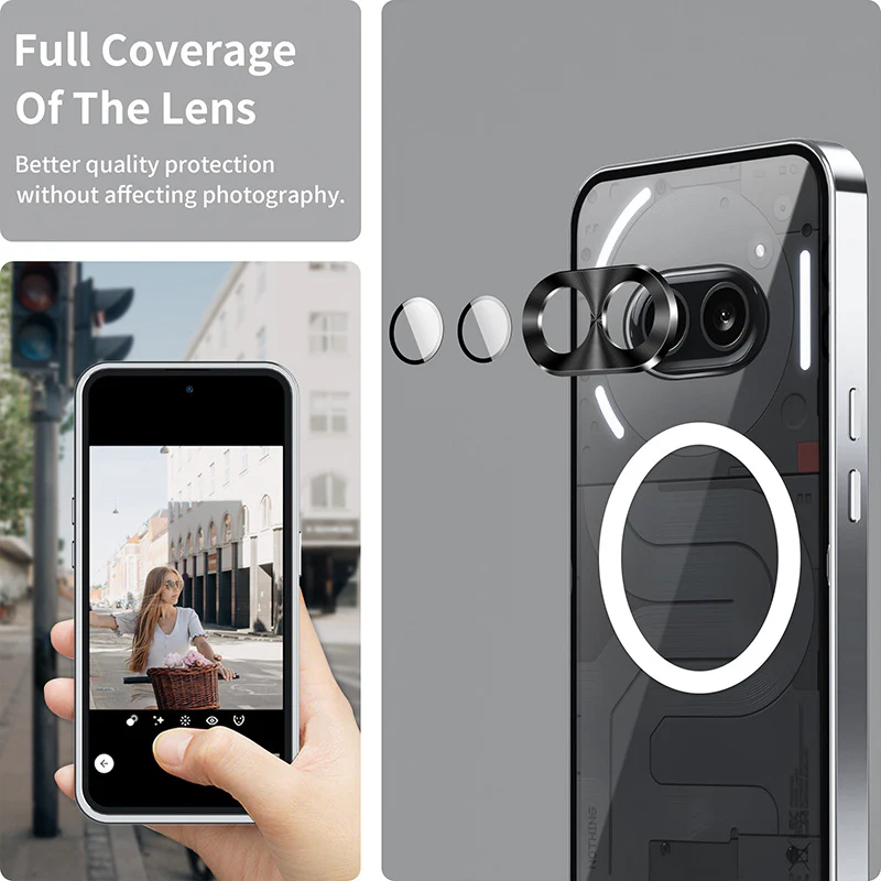 Nothing Phone 2A/Plus Metal Frame Matte Back Magic Shield Essentials Series case - Image 7