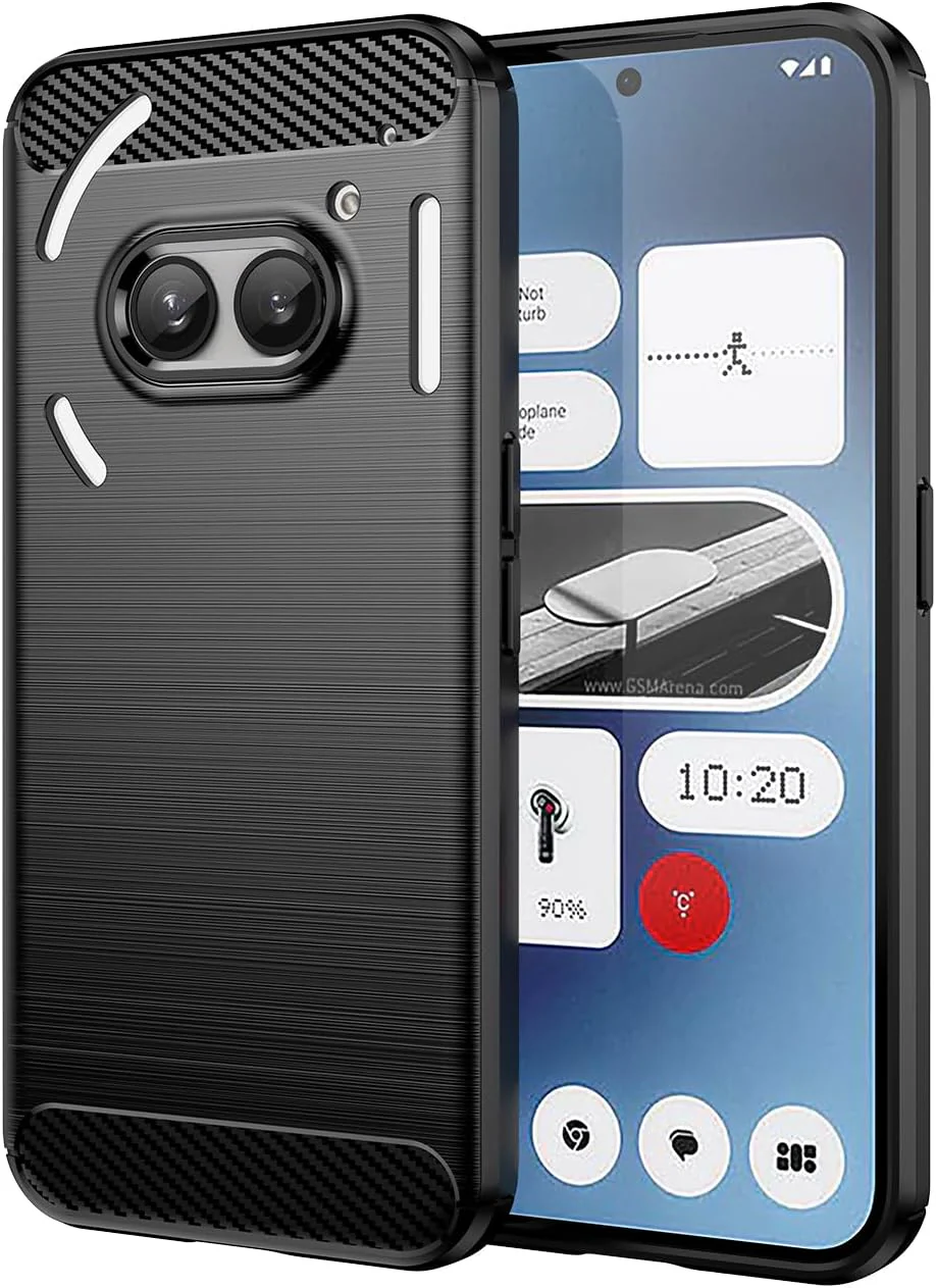 Nothing Phone 2a - Shield Shockproof Rugged Heavy Duty Case With 2PC Tempered Glass Screen Protector